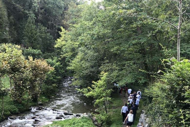Passeggiando lungo il Sanagra