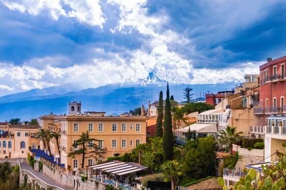 Excursão a Savoca e Taormina