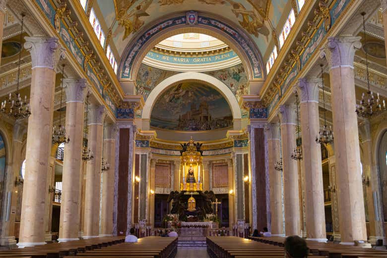 Intérieur du Sanctuaire