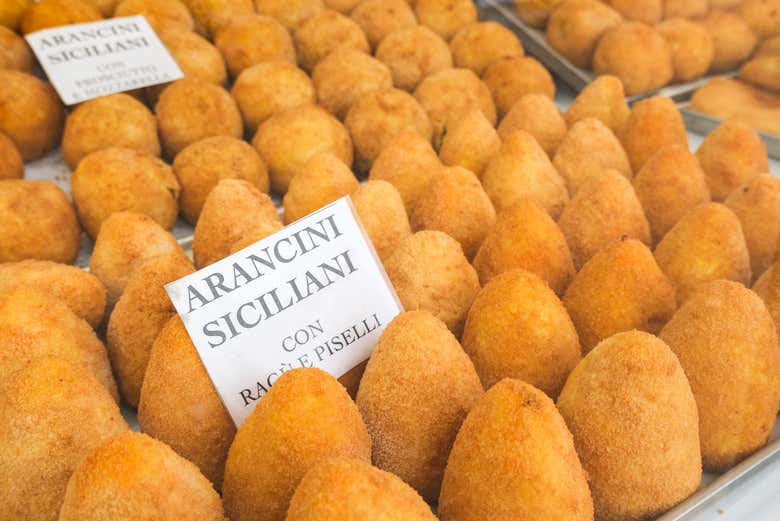 Los famosos arancini