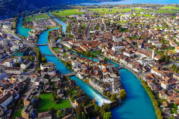 Excursión a Interlaken en el Tren Verde de los Alpes suizos