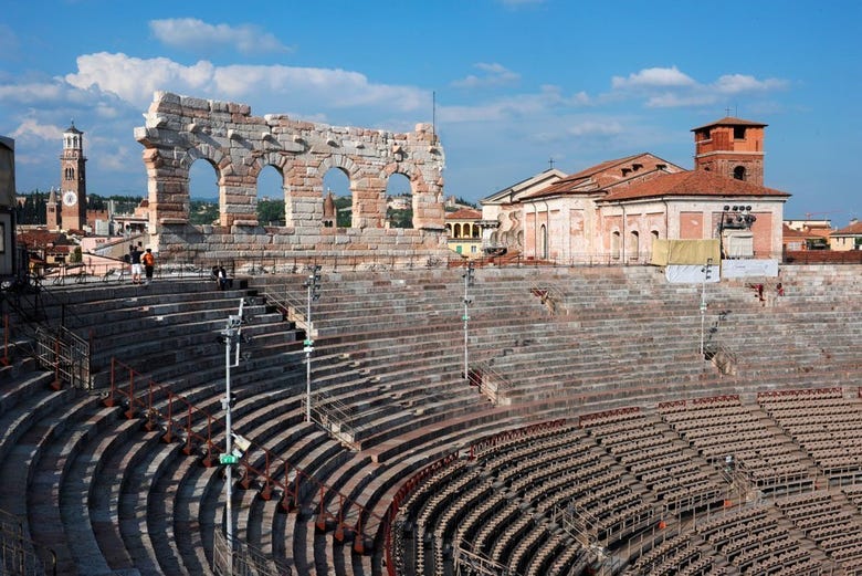 The Verona amphitheatre
