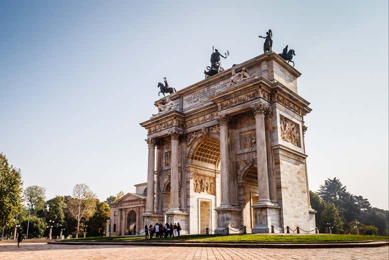 Arche dans le Parc Sempione
