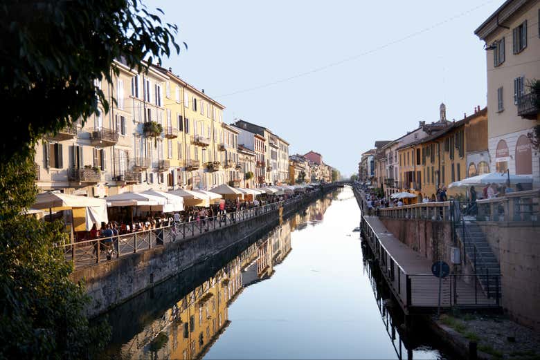 Los canales del barrio de Navigli
