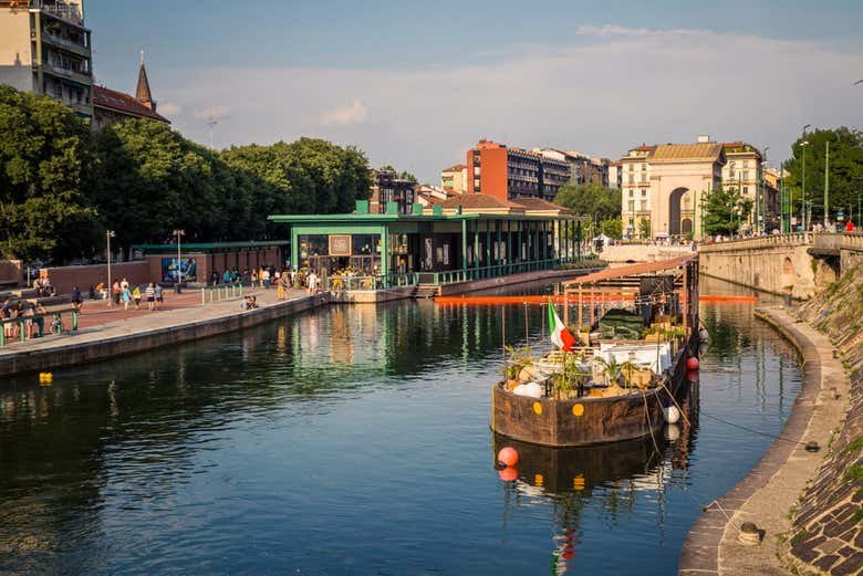 Darsena dei Navigli di Milano