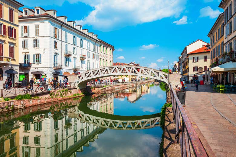 Un puente de Navigli
