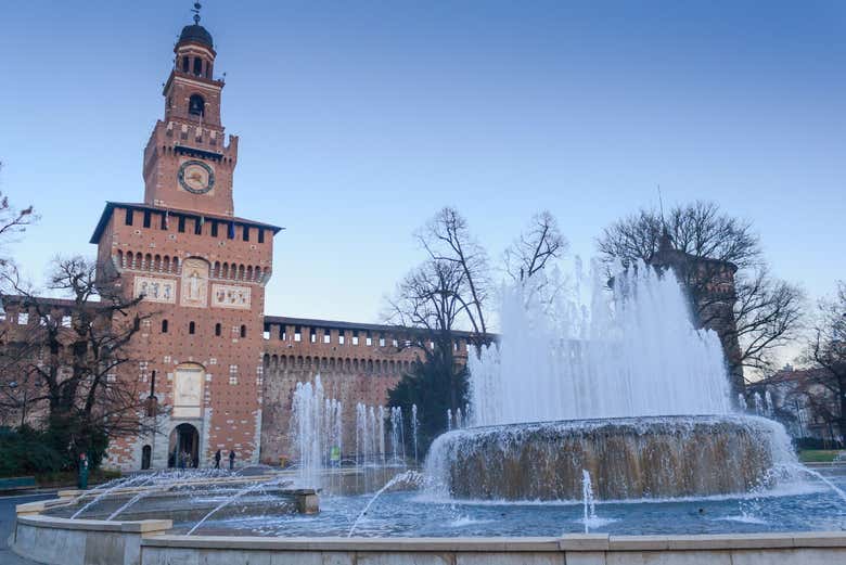 Esterno del Castello Sforzesco