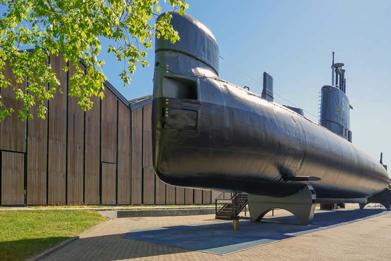 Submarino en el Museo Nacional de Ciencia y Tecnología