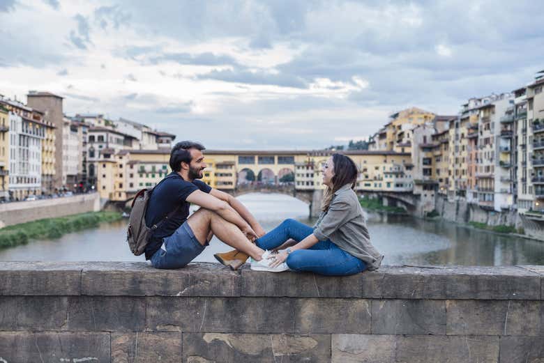 Florença e Pisa saindo de Milão