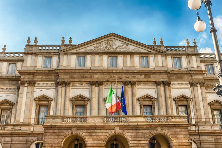 Façade extérieure de La Scala