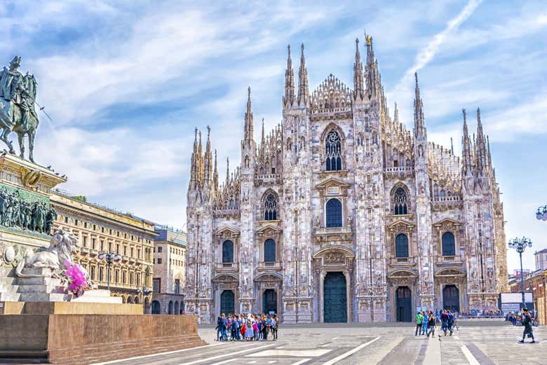 Façade du Duomo de jour