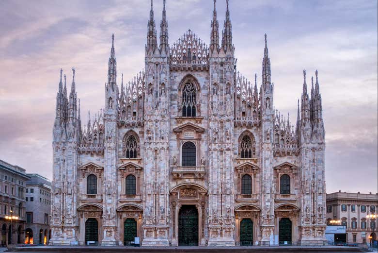 El Duomo es el monumento más icónico de Milán