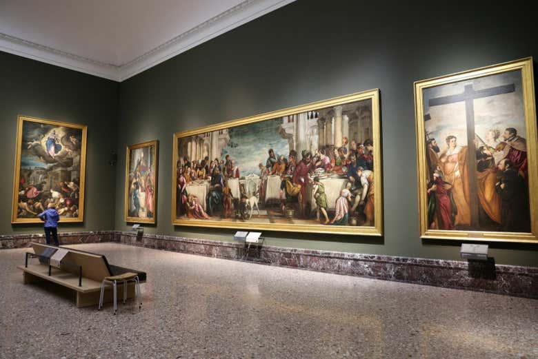 Pintura de Cena en casa de Simón