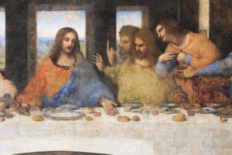 Detalle de La Última Cena