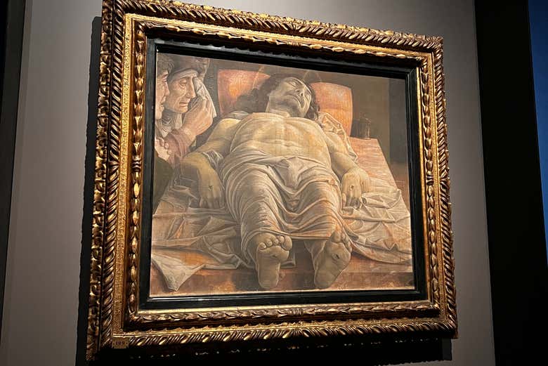 Lamentation on the Dead Christ by Mantegna