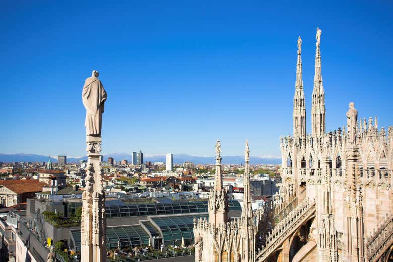 Profitez d'une vue imprenable sur Milan