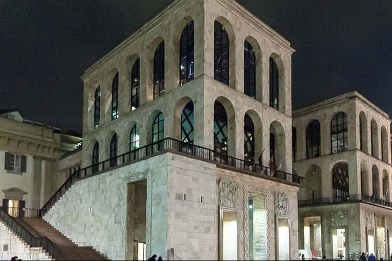 Musée du Novecento de nuit