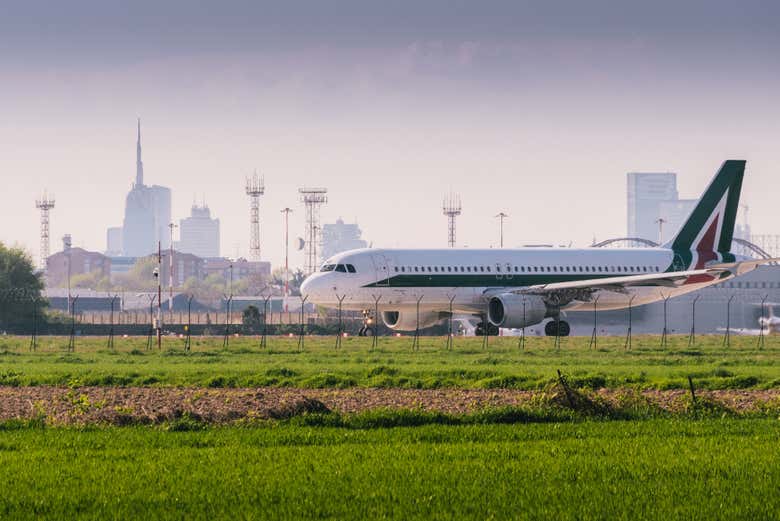 Aeropuerto de Linate, el más cercano a Milán