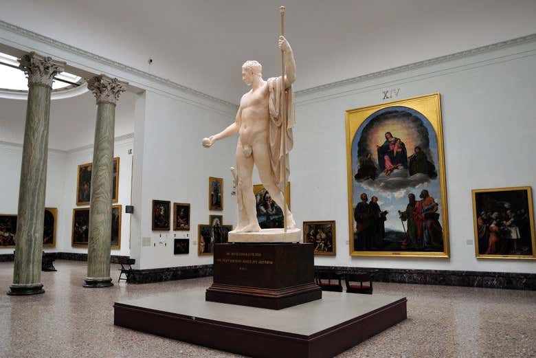 Interior da Pinacoteca Brera