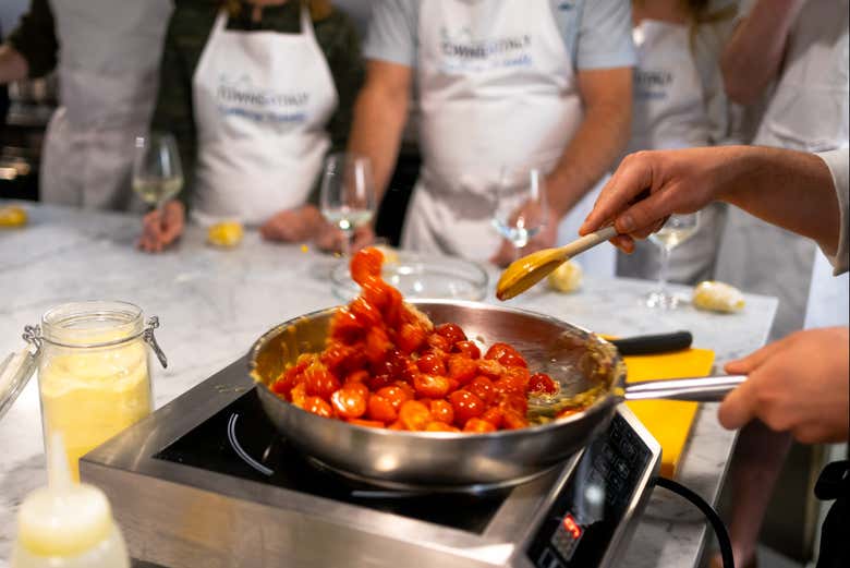 Préparation de la sauce