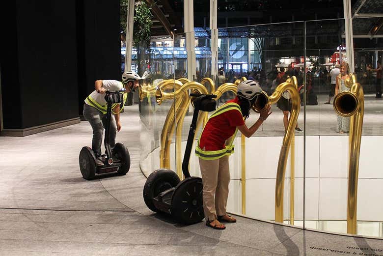 Attraversando Milano in segway