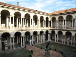 Pinacoteca di Brera, cour intérieure