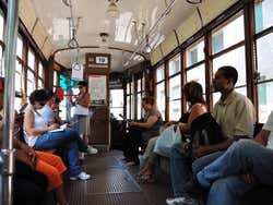 Tram di Milano, interno