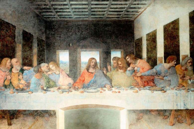 La Última Cena de Leonardo da Vinci (copia)