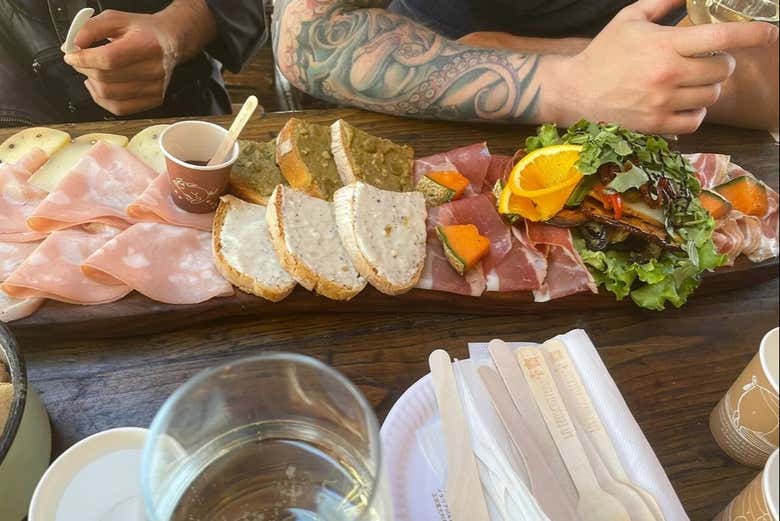 Profitez de la visite gastronomique !