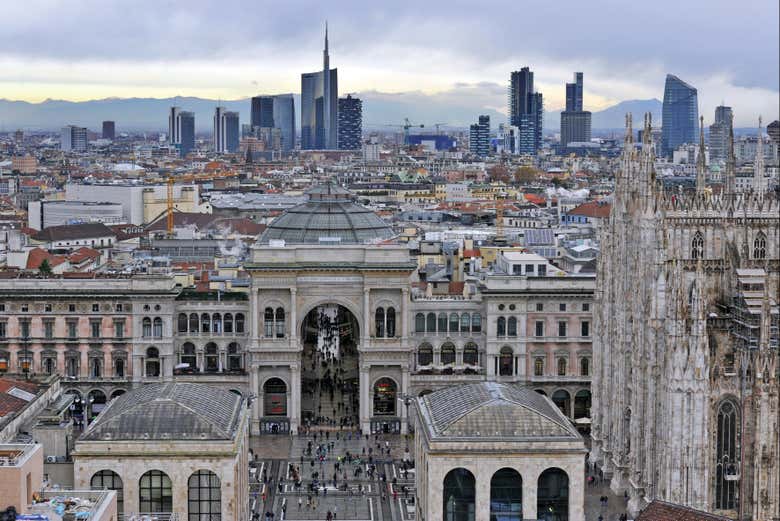 Vistas desde las Terrazas del Duomo
