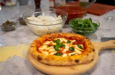 Taller de pasta o pizza y helado italiano