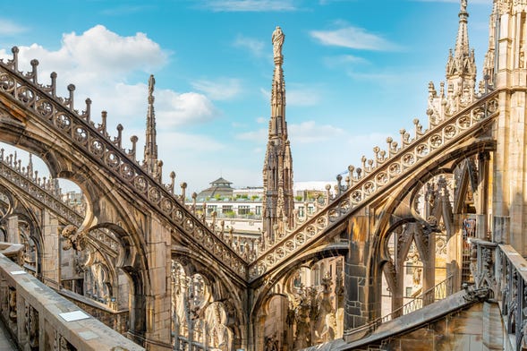 Visite des terrasses du Duomo et de la cathédrale