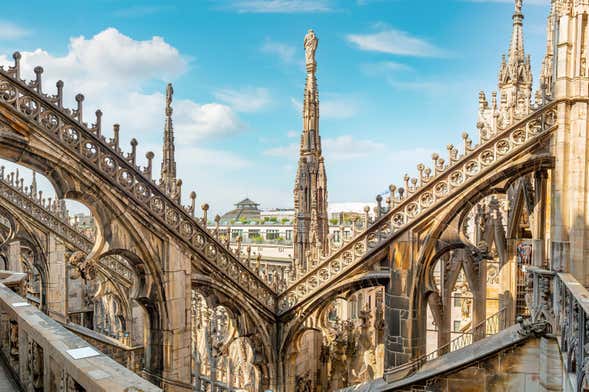 Visite des terrasses du Duomo et de la cathédrale