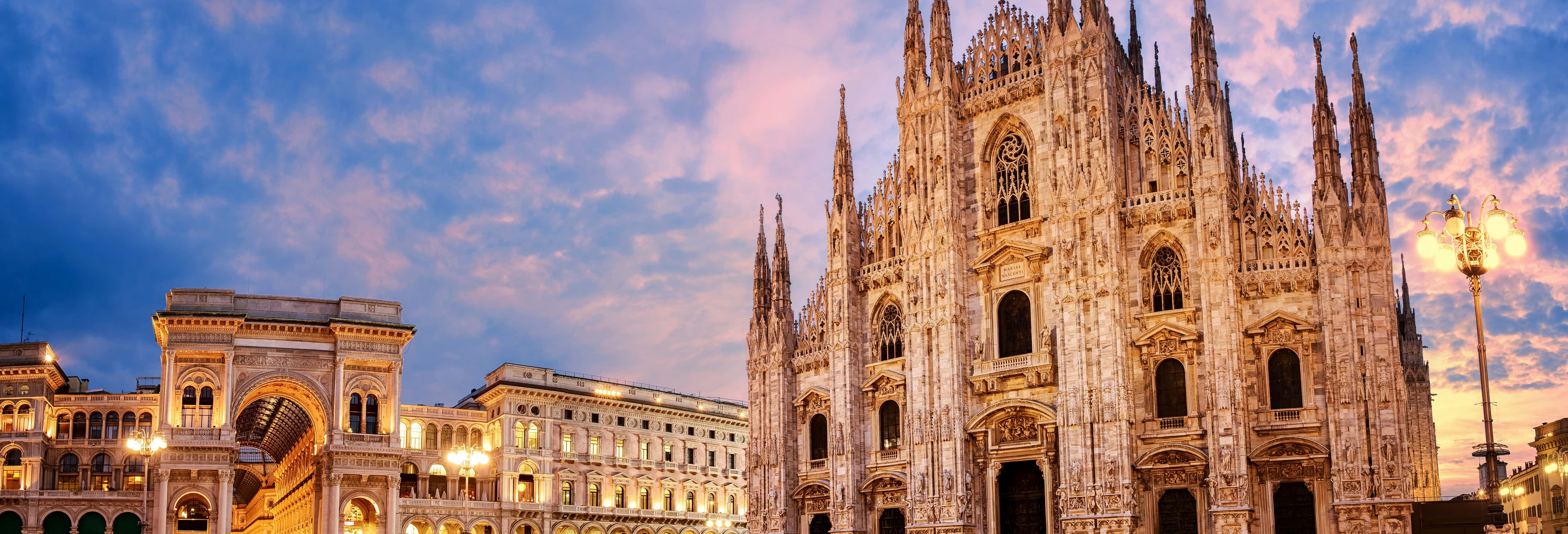 Sightseeing bus in Milan