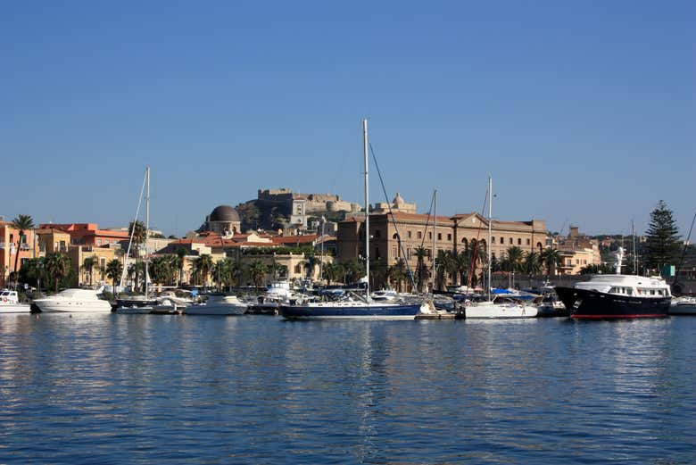Vue sur la côte de Milazzo