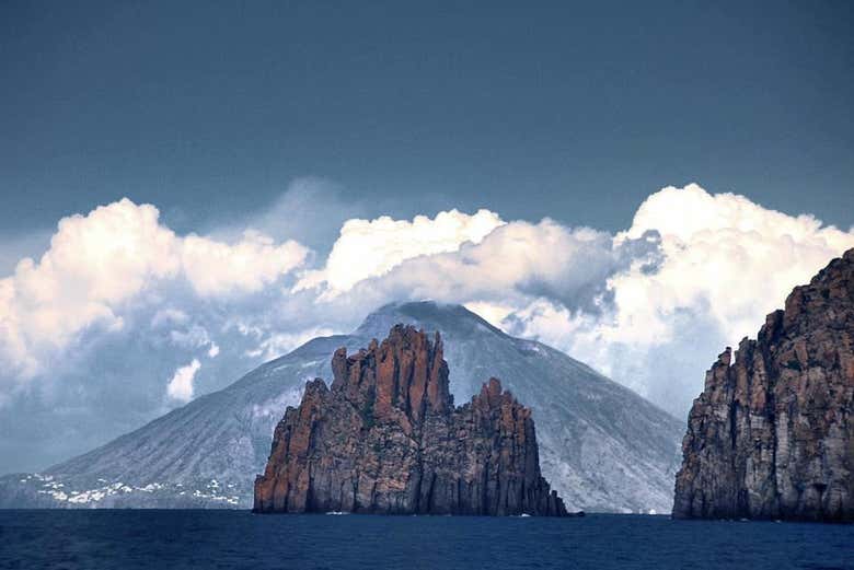 Vista de Stromboli