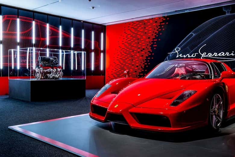 Véhicule exposé au musée Ferrari de Maranello