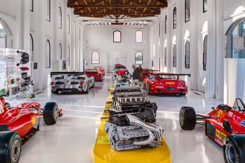 Exposition du musée Ferrari de Maranello