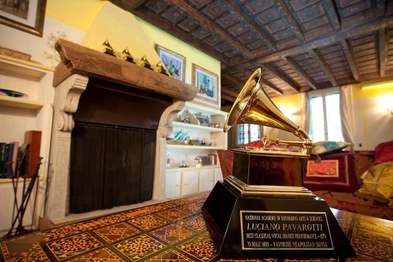 L'un des Grammy Awards de Luciano Pavarotti