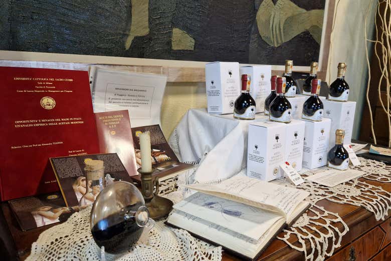 Goûtez différentes huiles balsamiques