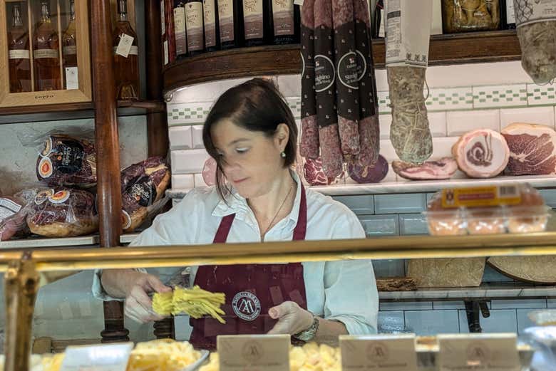 Productos gastronómicos en Módena