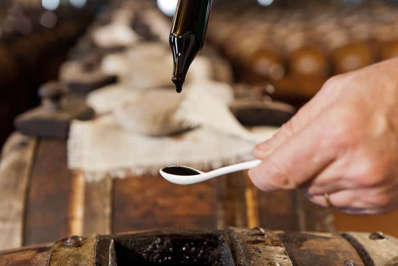 Dégustation de vinaigre balsamique à Modène