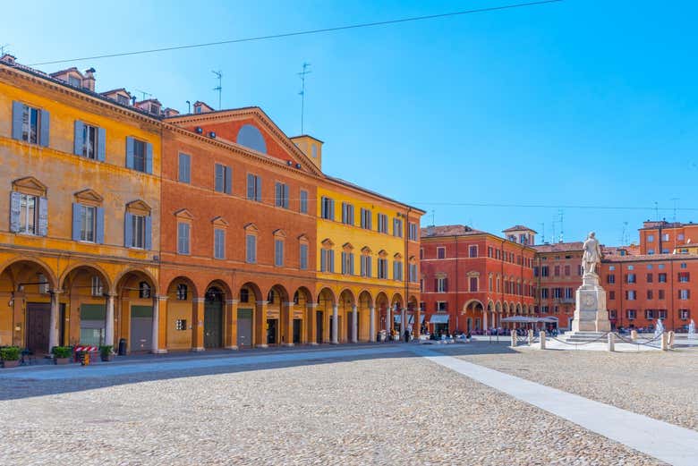 Bâtiments de la Piazza Roma
