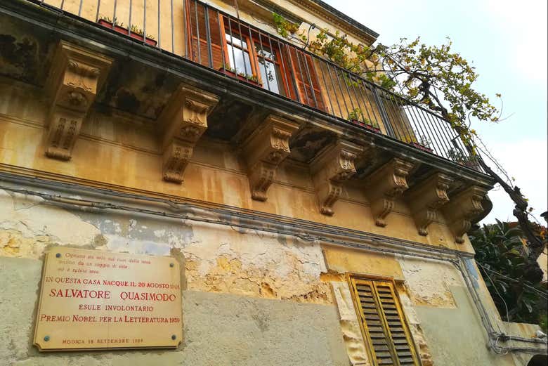 Casa de Quasimodo, Premio Nobel de Literatura