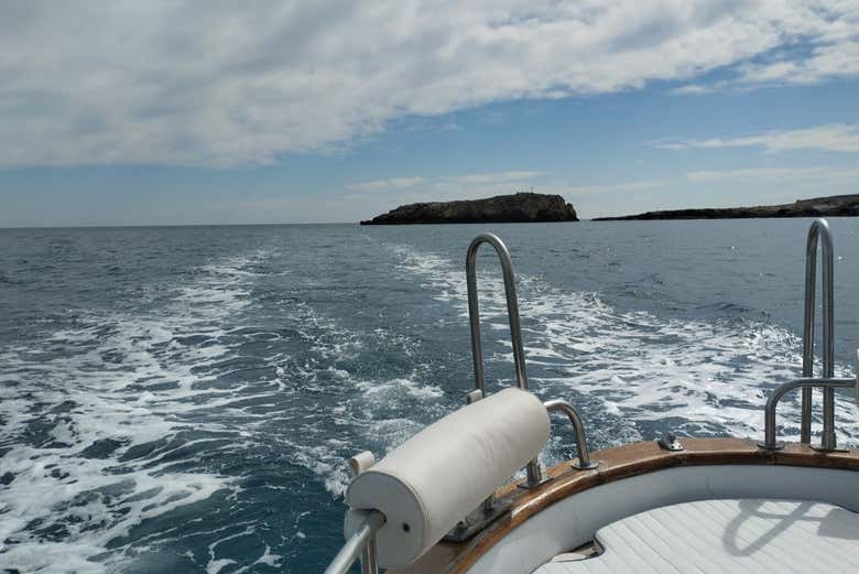 Durante a navegação