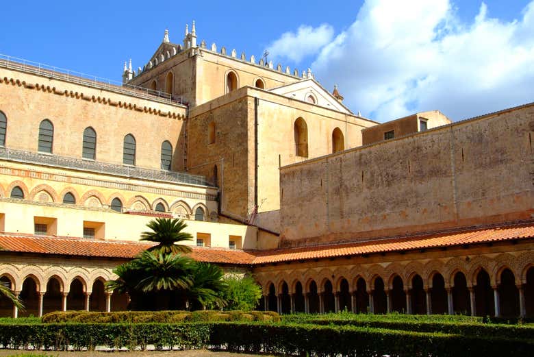 Visite du cloître de la cathédrale de Monreale