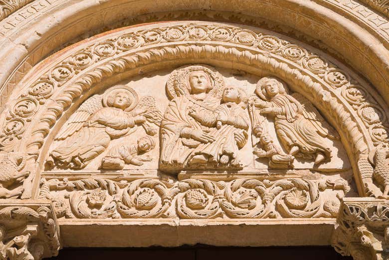 Detalle de la Iglesia de Santa María la Mayor