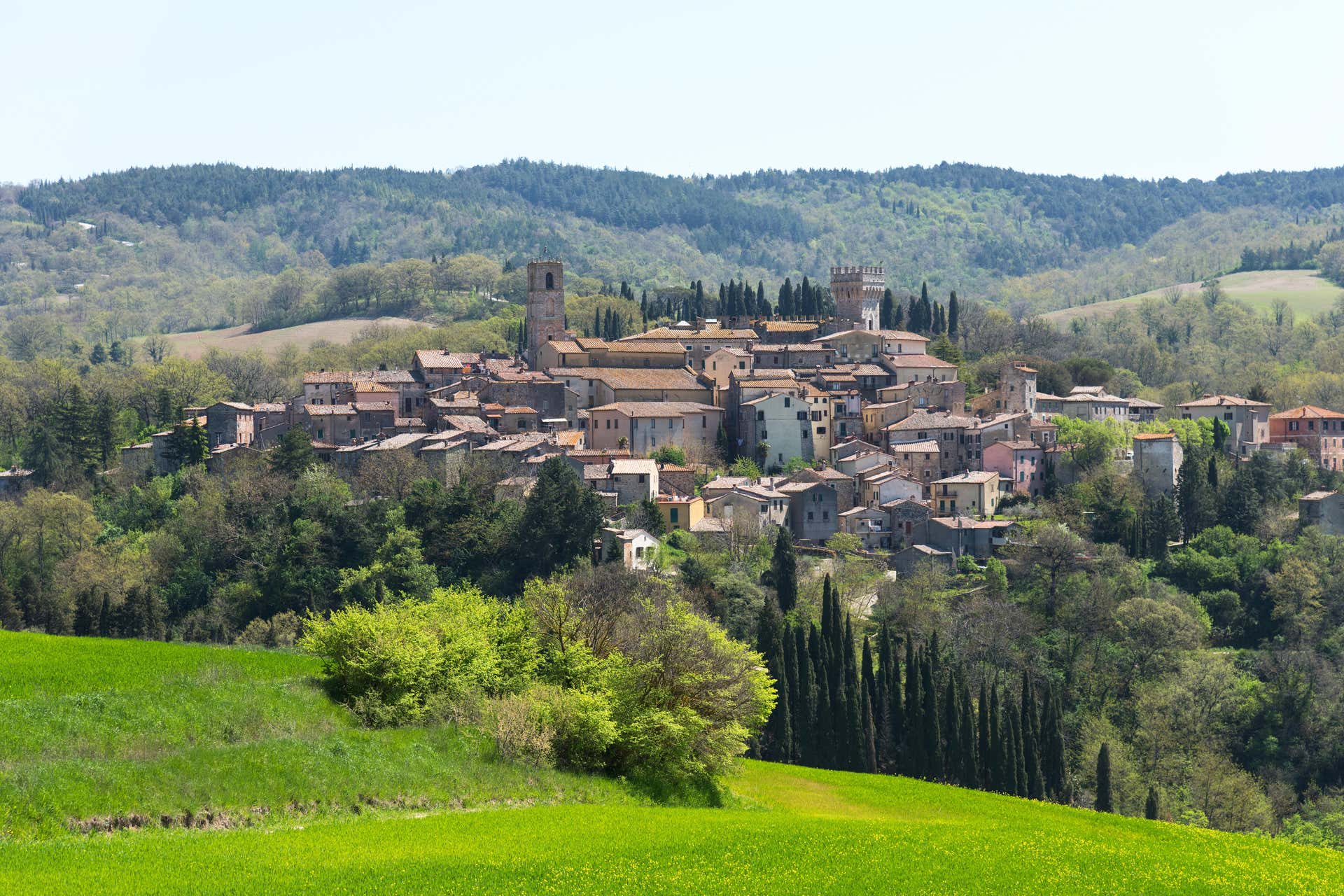 Escursione a Cetona e San Casciano dei Bagni