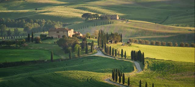 Tour privato della Val D'Orcia in Fiat 500 d'epoca