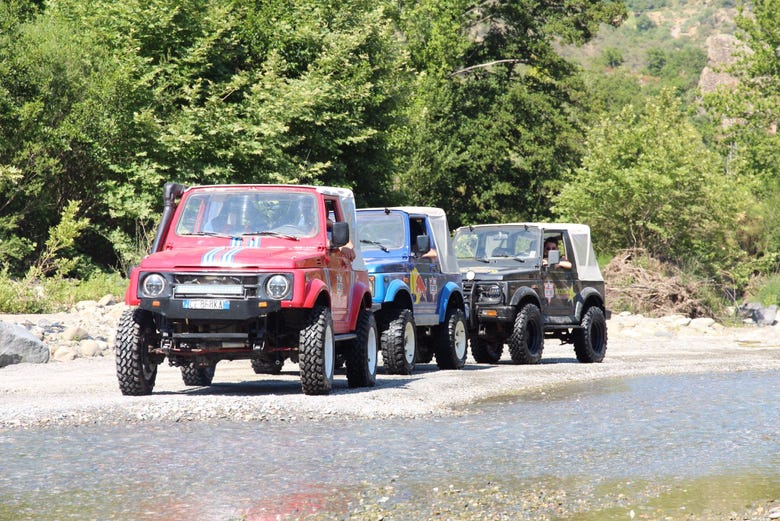 Jeep tour of the Alcantara Valley